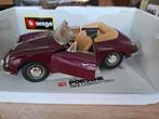 Porsche 356B Cabriolet 1961, Hobby en Vrije tijd, Modelauto's | 1:18, Ophalen, Zo goed als nieuw, Bburago