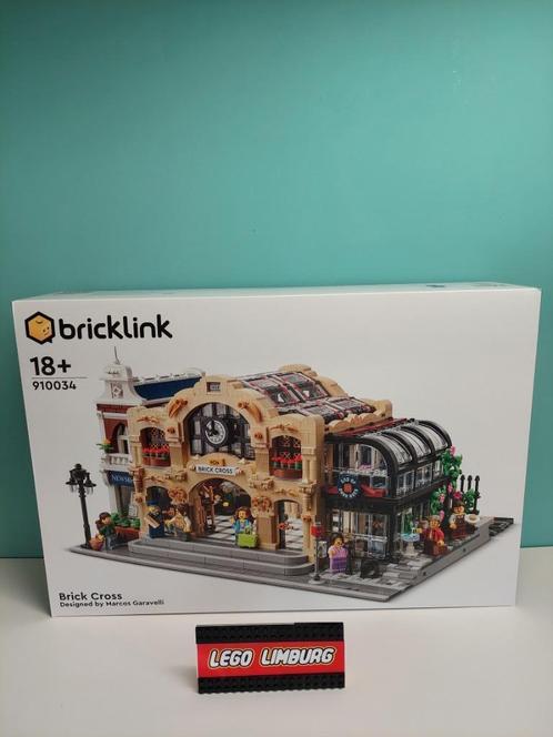 Lego Bricklink 910034 Brick Cross Train Station *nieuw,seal*, Kinderen en Baby's, Speelgoed | Duplo en Lego, Nieuw, Lego, Complete set