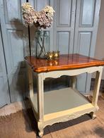Mooie landelijke bijzet tafel sidetable dressoir, Ophalen of Verzenden, Zo goed als nieuw, 25 tot 50 cm, Rechthoekig