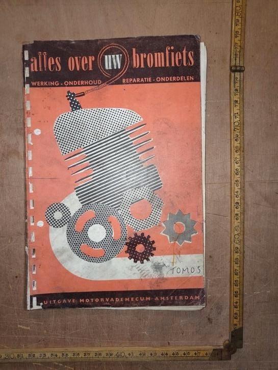 Tomos 2L, 3L werkplaats handboek, Fietsen en Brommers, Handleidingen en Instructieboekjes, Gebruikt, Ophalen of Verzenden