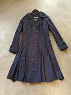 Damo trench coat metallic paars blauw M, Kleding | Dames, Maat 38/40 (M), Blauw, Ophalen of Verzenden, Zo goed als nieuw