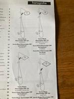 Standpijp Hansgrohe, Doe-het-zelf en Verbouw, Ophalen of Verzenden, Nieuw, Chroom, Overige typen