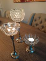 Zilveren windlicht set., Antiek en Kunst, Ophalen of Verzenden, Zilver