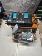 Makita Laders & Lamp - DC18RD, DC18RC, DML801, Ophalen of Verzenden, Gebruikt