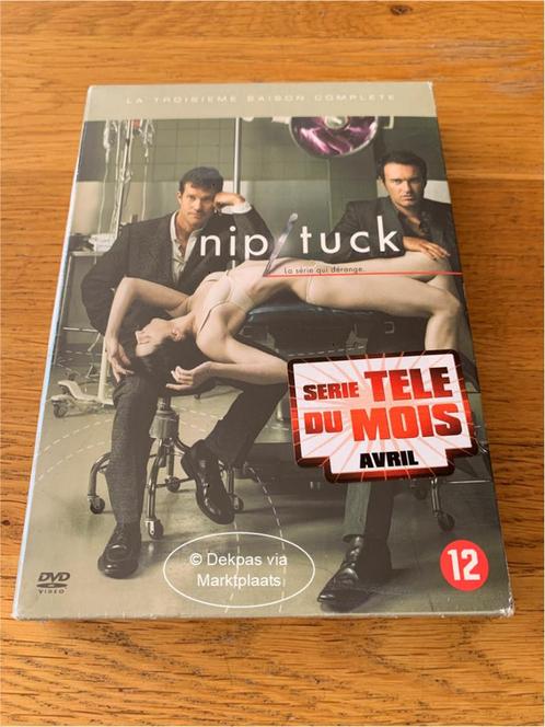 Dvd Nip/Tuck - Seizoen 3 - NIEUW in Seal, Cd's en Dvd's, Dvd's | Tv en Series, Nieuw in verpakking, Drama, Vanaf 12 jaar, Ophalen of Verzenden