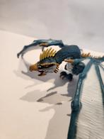 schleich blauwe draak met gele kam, Ophalen of Verzenden, Zo goed als nieuw