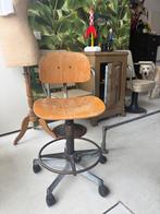 Vintage Grahl atelier bureau stoel, Huis en Inrichting, Ophalen of Verzenden, Gebruikt, Zwart, Bureaustoel