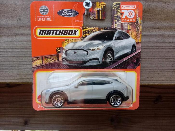 Ford Mustang Mach-E '21 Matchbox, Hobby en Vrije tijd, Modelauto's | Overige schalen, Nieuw, Auto, Ophalen