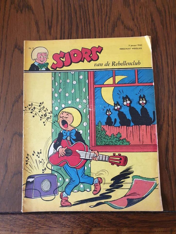 Sjors v/d Rebellenclub 1960 Deel 1, Verzamelen, Tijdschriften, Kranten en Knipsels, 1940 tot 1960, Verzenden