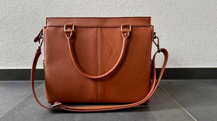 Kamrette Camera Tas - Veganleer Bruin, Audio, Tv en Foto, Fotografie | Fototassen, Nieuw, Overige typen, Ophalen of Verzenden