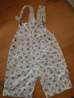 Tuinbroek Blauw Wit Delfsblauw Maat 140 carnaval meisje, Ophalen of Verzenden, Gebruikt, Meisje