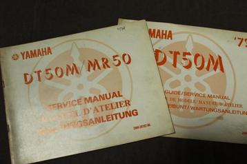 Yamaha DT50M MR50 1977 / 1978 service manual beschikbaar voor biedingen