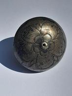 Zilveren knoop metaaldetector, Antiek en Kunst, Ophalen of Verzenden