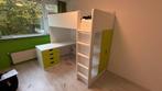 Ikea hoogslaper met bureau+kledingkast (laatste week ophalen, Ophalen, Gebruikt, Hoogslaper
