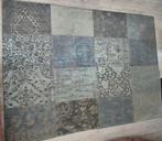 Mooi Vloerkleed - Patchwork Design, Ophalen, Gebruikt, Bruin, 150 tot 200 cm