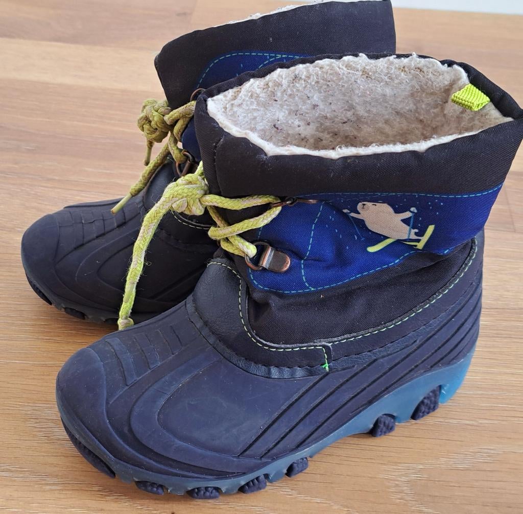 Snowboots - Winterlaarsjes - Gevoerd - Maat 27, Gebruikt, Jongen of Meisje, Ophalen of Verzenden, Laarzen