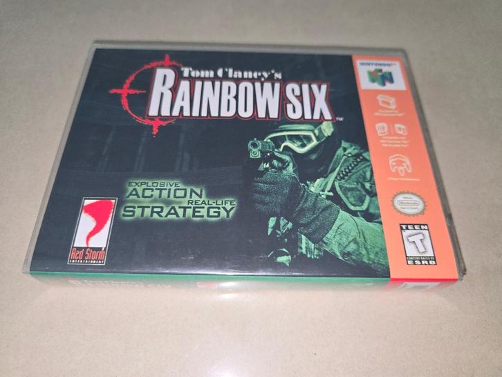 Rainbow Six N64 Game Case, Spelcomputers en Games, Games | Nintendo 64, Zo goed als nieuw, Shooter, 1 speler, Vanaf 3 jaar, Verzenden