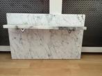 Marmeren achterwand en planchet badkamer, Huis en Inrichting, Ophalen, Gebruikt, Overige typen, 50 tot 100 cm