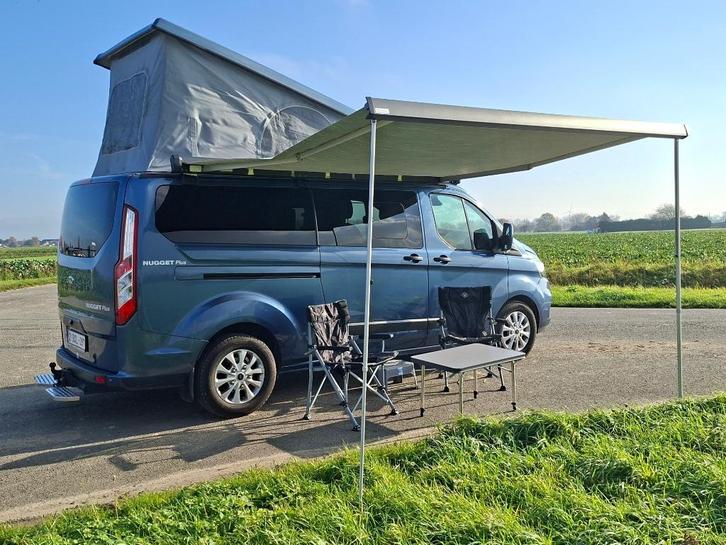 Nugget plus 2022, Caravans en Kamperen, Campers, Bedrijf, tot en met 4, Buscamper of Camperbus, Dethleffs, Airconditioning, Audio installatie