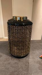 Windlicht, Huis en Inrichting, Woonaccessoires | Kandelaars en Kaarsen, Ophalen, Zo goed als nieuw, Zwart, 25 tot 50 cm