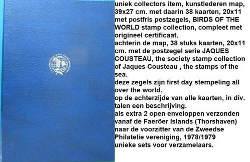 uniek, POSTZEGEL COLLECTIE, BIRDS & Jack Clouseau collection, Postzegels en Munten, Postzegels | Oceanië, Postfris, Ophalen of Verzenden