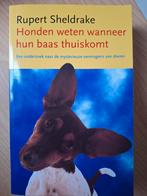 R. Sheldrake - Honden weten wanneer hun baas thuiskomt, Boeken, R. Sheldrake, Verzenden, Honden, Zo goed als nieuw