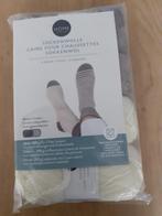 Te koop:  Pakket sokkenwol 4 bollen, kleur ecru - taupe., Verzenden, Nieuw, Breien, Wol of Garen