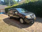 Lancia Voyager 3.6 V6 Pentastar 283PK 2012 Zwart, Auto's, Euro 5, Zwart, 1991 kg, 7 stoelen