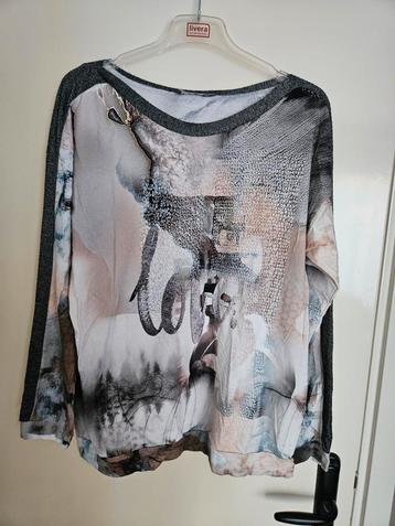 Mooi shirt Geisha, maat XL.
Met print. beschikbaar voor biedingen