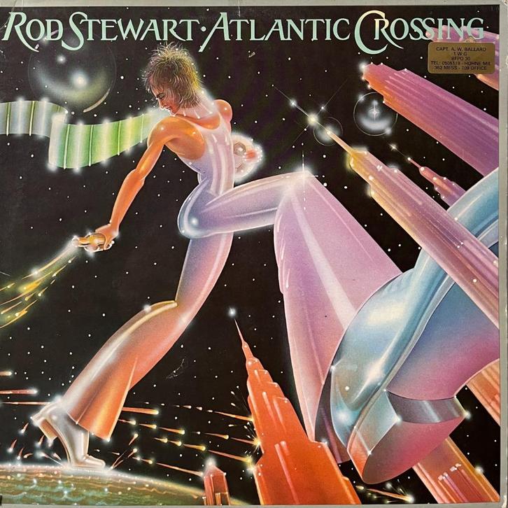 LP Rod Stewart - Atlantic crossing (1975), Cd's en Dvd's, Vinyl | Rock, Gebruikt, Poprock, 12 inch, Ophalen of Verzenden
