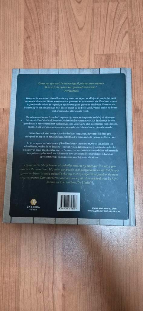 Niven 80/20 - Kookboek, Boeken, Kookboeken, Ophalen of Verzenden