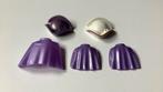 Playmobil hoed cape prins koning paars lila, Ophalen, Zo goed als nieuw, Los playmobil