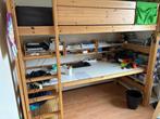Lifetime losse onderdelen, ladder en bureau voor hoogslaper, Ophalen, Gebruikt, 90 cm, Eenpersoons