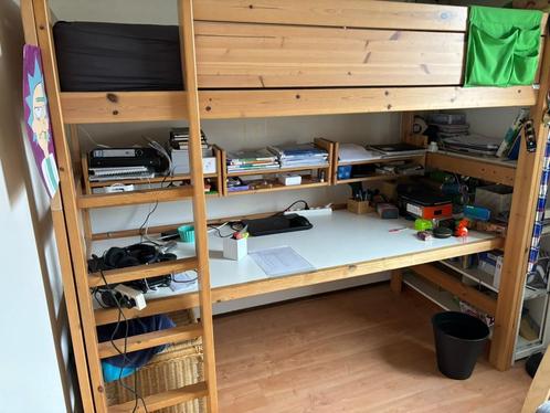 Lifetime losse onderdelen, ladder en bureau voor hoogslaper, Huis en Inrichting, Slaapkamer | Stapelbedden en Hoogslapers, Gebruikt
