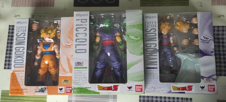 BANDAI S.H. Figuarts Dragon Ball Z - Goku, Piccolo, Gohan, Verzamelen, Poppetjes en Figuurtjes, Nieuw, Ophalen of Verzenden