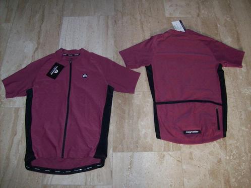 MEGMEISTER ULTRAFRIS CYCLING JERSEY BURGUNDY Maat S, M, Fietsen en Brommers, Fietsaccessoires | Fietskleding, Nieuw, Heren, Bovenkleding