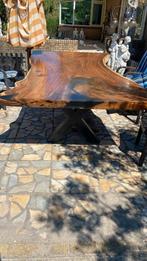 Nieuw! prachtige boomstam tafel!! Nieuw!(Alleen blad), Huis en Inrichting, Tafels | Eettafels, Ophalen, 100 tot 150 cm, Vijf personen of meer