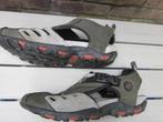 Montrex schoenen/sandalen 44, anthraciet/lichtgrijs., Ophalen of Verzenden, Gedragen, Overige kleuren, Sandalen