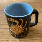 Vintage Federal Glass USA mok sterrenbeeld kreeft melkglas, Ophalen of Verzenden, Huis en Inrichting