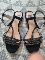 Bibilou zwarte sandalen maat 38, Zwart, Bibilou, Zo goed als nieuw, Sandalen of Muiltjes