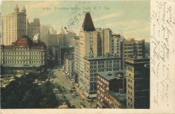 (381-210-003) New York City Broadway Looking South beschikbaar voor biedingen