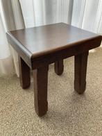 Houten Bijzettafeltje - Klein Formaat, Ophalen, Gebruikt, Bruin, Hout