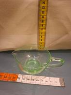 Uranium melkkannetje, Antiek en Kunst, Antiek | Glas en Kristal, Ophalen of Verzenden