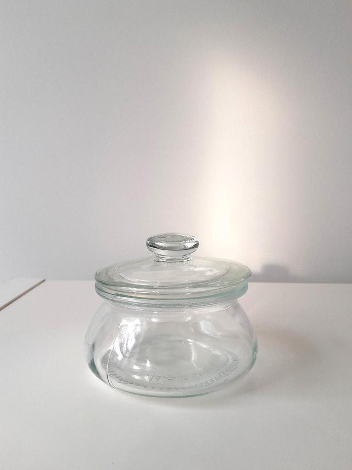 Ikea voorraadpot (glas), Huis en Inrichting, Keuken | Potten en Pannen, Gebruikt, Pot, Bus of Blik, Glas, Ophalen