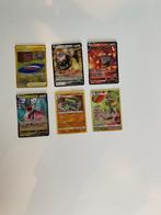 Pokémon kaarten (set van 6 stuks) te koop, Hobby en Vrije tijd, Stickers en Plaatjes, Ophalen, Zo goed als nieuw, Meerdere plaatjes