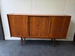 Vintage teak Deense Mid-Century sideboard dressoir kast, Huis en Inrichting, Kasten | Dressoirs, Ophalen, Gebruikt, 150 tot 200 cm