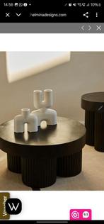 Unieke massief betonnen salontafels., Huis en Inrichting, Tafels | Salontafels, 50 tot 100 cm, Rond, Minder dan 50 cm, 50 tot 100 cm