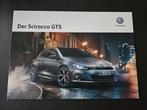 Brochure Volkswagen Scirocco GTS 2016, Ophalen of Verzenden, Zo goed als nieuw, Volkswagen