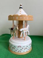 Speeldoosje met paardjes(carrousel), Ophalen of Verzenden, Zo goed als nieuw, Lamp