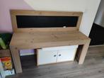 Steigerhouten speeltafel met krijtbord, Ophalen, Gebruikt